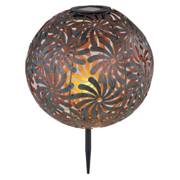 lampe solaire Globo SOLAR LED Noir, 1 lumière