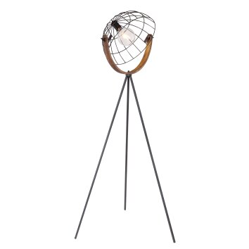 Lampadaire Globo NETTY Noir, 1 lumière