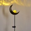 lampe solaire Rovinj LED Cuivre, Noir, 1 lumière