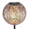 lampe solaire Globo LED Argenté, 1 lumière