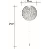 lampe solaire Globo LED Argenté, 1 lumière