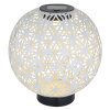 lampe solaire Globo LED Noir, 1 lumière