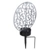 lampe solaire Globo LED Argenté, 2 lumières