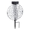 lampe solaire Globo LED Argenté, 1 lumière