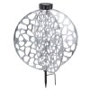 lampe solaire Globo LED Argenté, 1 lumière