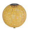 lampe solaire Globo LED Brun, 1 lumière