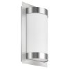 Applique murale d'extérieur LCD 060LEDSEN Acier inoxydable, 1 lumière, Détecteur de mouvement