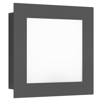 Applique murale d'extérieur LCD 3007LED Noir, 1 lumière