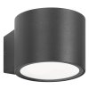 Applique murale d'extérieur LCD 5075 Noir, 1 lumière