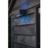 Applique murale d'extérieur Lutec GEMINI LED Anthracite, 2 lumières, Changeur de couleurs