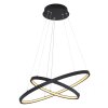 Suspension Globo RALPH LED Noir, 1 lumière