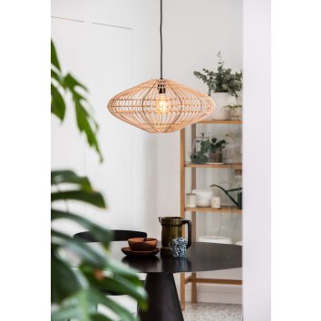 Suspension Lucide MAGALI Noir, 1 lumière