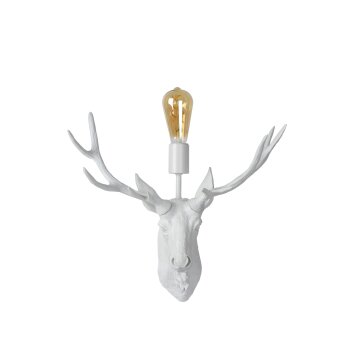 Applique murale Lucide CARIBOU Blanc, 1 lumière