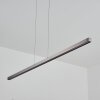 Suspension Mattawan LED Nickel mat, 1 lumière