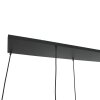 Suspension Steinhauer Aureole Noir, 6 lumières