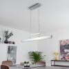 Suspension Ifo LED Aluminium brossé, 3 lumières