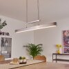 Suspension Ifo LED Aluminium brossé, 3 lumières