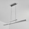 Suspension Barrud LED Argenté, 1 lumière