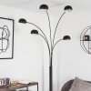 Lampadaire Nikkala Noir, 5 lumières