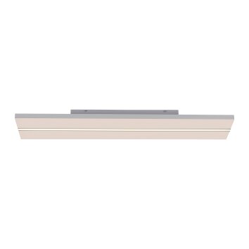 Plafonnier Leuchten Direkt EDGING LED Blanc, 2 lumières, Télécommandes