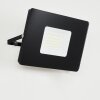 Applique murale d'extérieur Krokane LED Noir, Blanc, 1 lumière