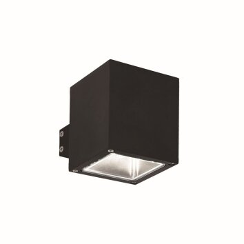 Applique murale d'extérieur Ideal Lux SNIF Noir, 1 lumière