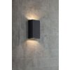 Applique murale d'extérieur Nordlux ROLD LED Noir, 2 lumières