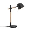 Lampe de table Nordlux THEO Bois clair, Noir, 1 lumière