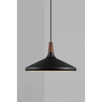 Suspension Design For The People by Nordlux NORI Brun, Noir, 1 lumière