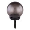 lampe solaire Globo LED Fumé, 20 lumières