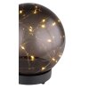 lampe solaire Globo LED Fumé, 20 lumières