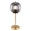 Lampe de table Globo BLACKY Laiton, 1 lumière