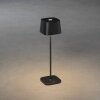 Lampe à poser Konstsmide Capri LED Noir, 1 lumière