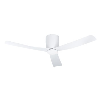 Ventilateur de plafond Eglo LERICI LED Blanc, 1 lumière