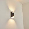 Applique murale d'extérieur Hedno LED Anthracite, Blanc, 2 lumières