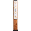 Lampadaire Brilliant Calandra Bois clair, Noir, 4 lumières