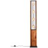 Lampadaire Brilliant Calandra Bois clair, Noir, 4 lumières