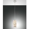 Suspension Fabas Luce Marbella Blanc, 1 lumière