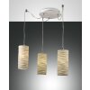 Suspension Fabas Luce Marbella Blanc, 3 lumières