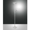 Lampadaire Fabas Luce Ideal LED Blanc, 2 lumières