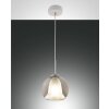 Suspension Fabas Luce Bretagna Blanc, 1 lumière