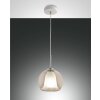 Suspension Fabas Luce Bretagna Blanc, 1 lumière