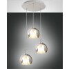 Suspension Fabas Luce Bretagna Blanc, 3 lumières