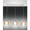 Suspension Fabas Luce Bretagna Blanc, 3 lumières