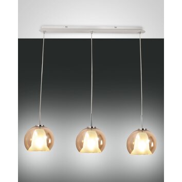 Suspension Fabas Luce Bretagna Blanc, 3 lumières