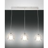 Suspension Fabas Luce Bretagna Blanc, 3 lumières