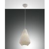 Suspension Fabas Luce Vigor Blanc, 1 lumière