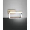 Applique murale Fabas Luce Bard LED Or, 1 lumière