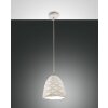 Suspension Fabas Luce Duchessa Blanc, 1 lumière