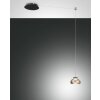 Suspension Fabas Luce Arabella LED Noir, 1 lumière